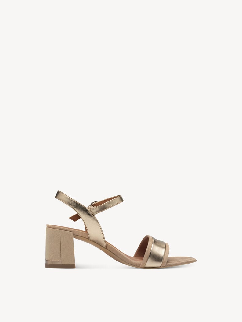 sandalo con tacco - beige 1-28344-44-445 compra tamaris sandali online