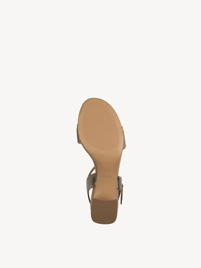 sandalo con tacco - beige 1-28344-44-445 compra tamaris sandali online