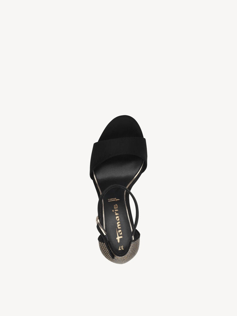 sandalo con tacco - nero 1-28356-42-0c8 compra tamaris sandali online