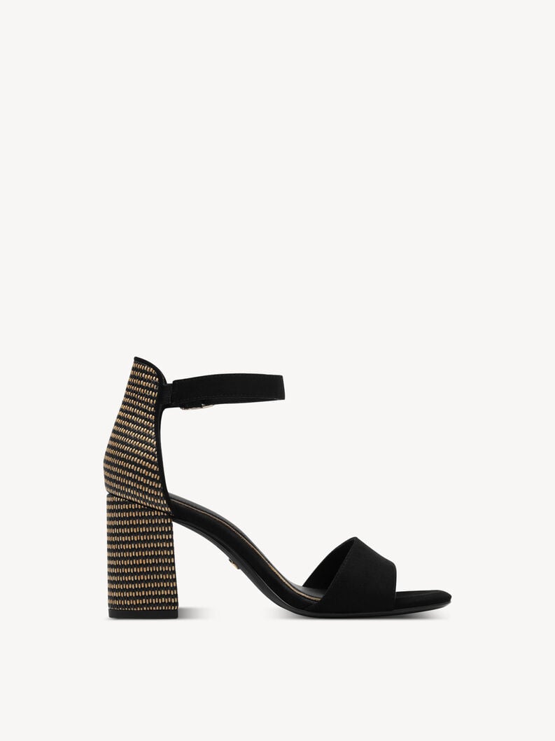 sandalo con tacco - nero 1-28356-42-0c8 compra tamaris sandali online