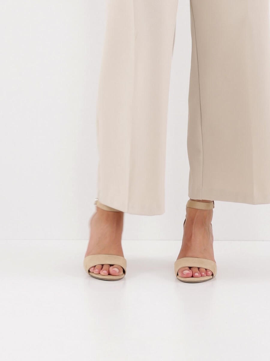sandalo con tacco - beige 1-28356-42-445 compra tamaris sandali online