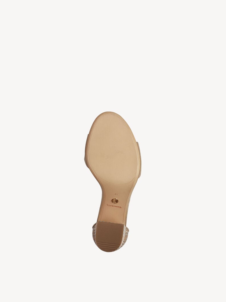 sandalo con tacco - beige 1-28356-42-445 compra tamaris sandali online