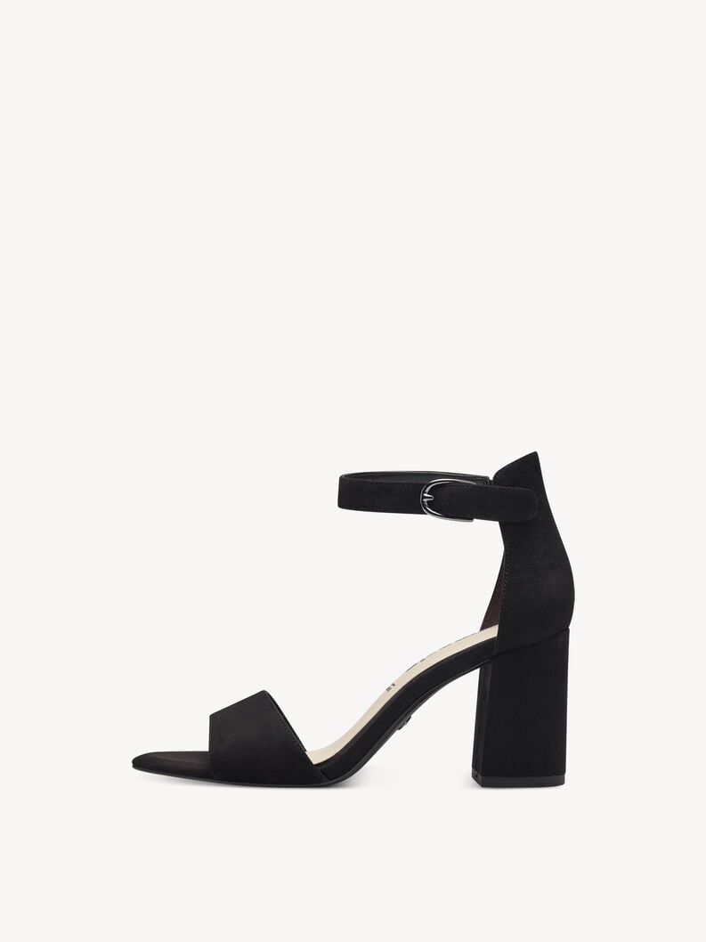 sandalo con tacco - nero 1-28386-42-001 compra tamaris sandali online