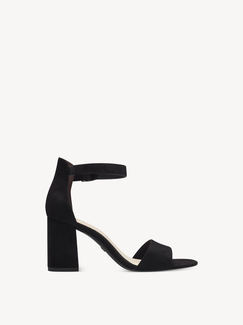 sandalo con tacco - nero 1-28386-42-001 compra tamaris sandali online
