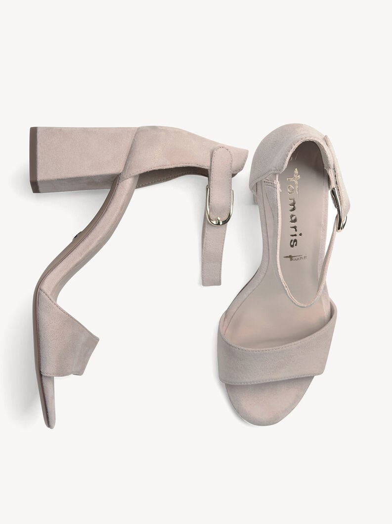 sandalo con tacco - beige 1-28386-42-418 compra tamaris sandali online