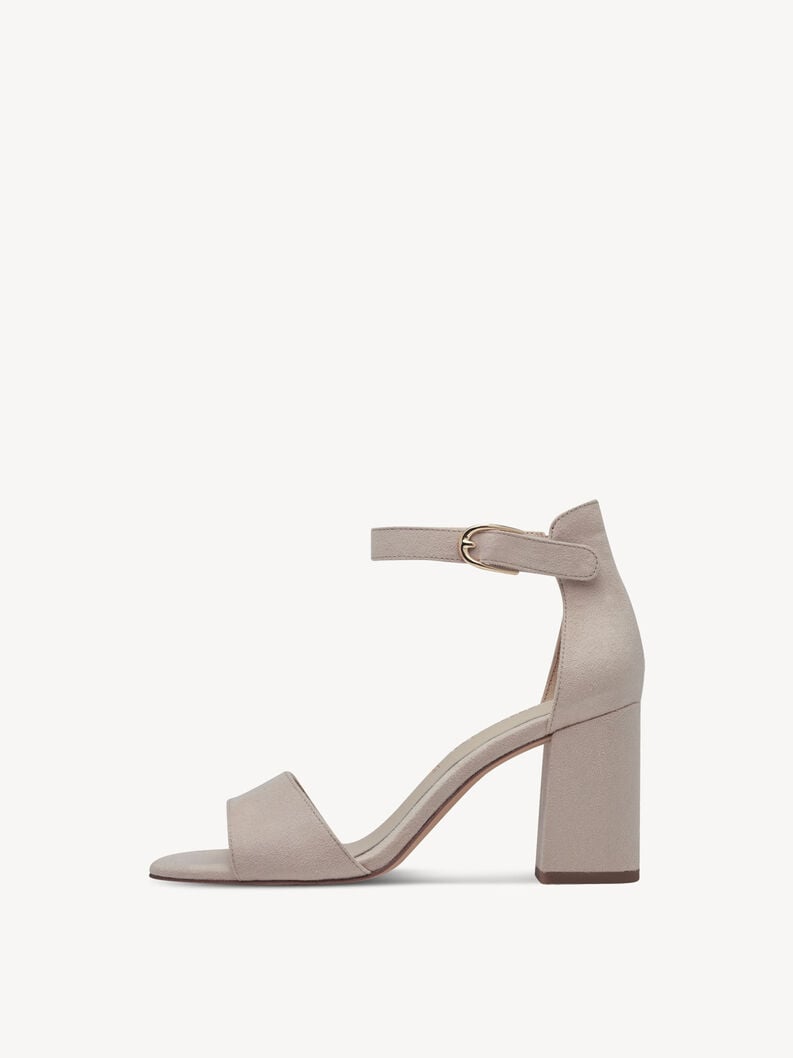 sandalo con tacco - beige 1-28386-42-418 compra tamaris sandali online