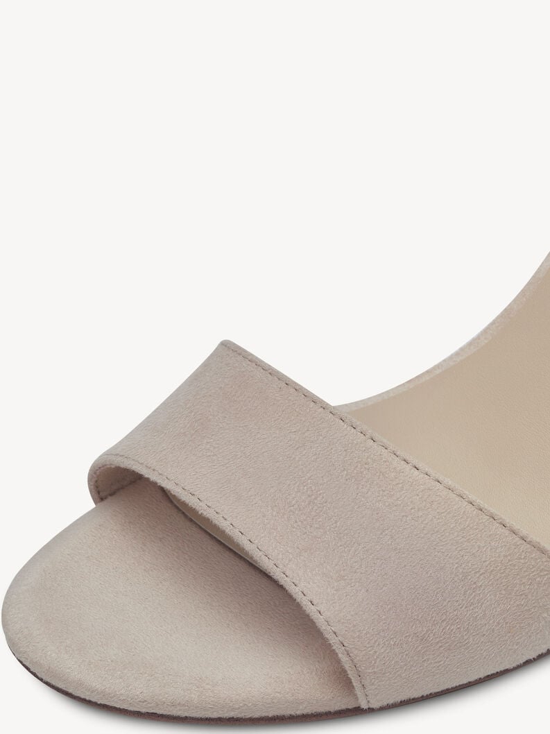 sandalo con tacco - beige 1-28386-42-418 compra tamaris sandali online