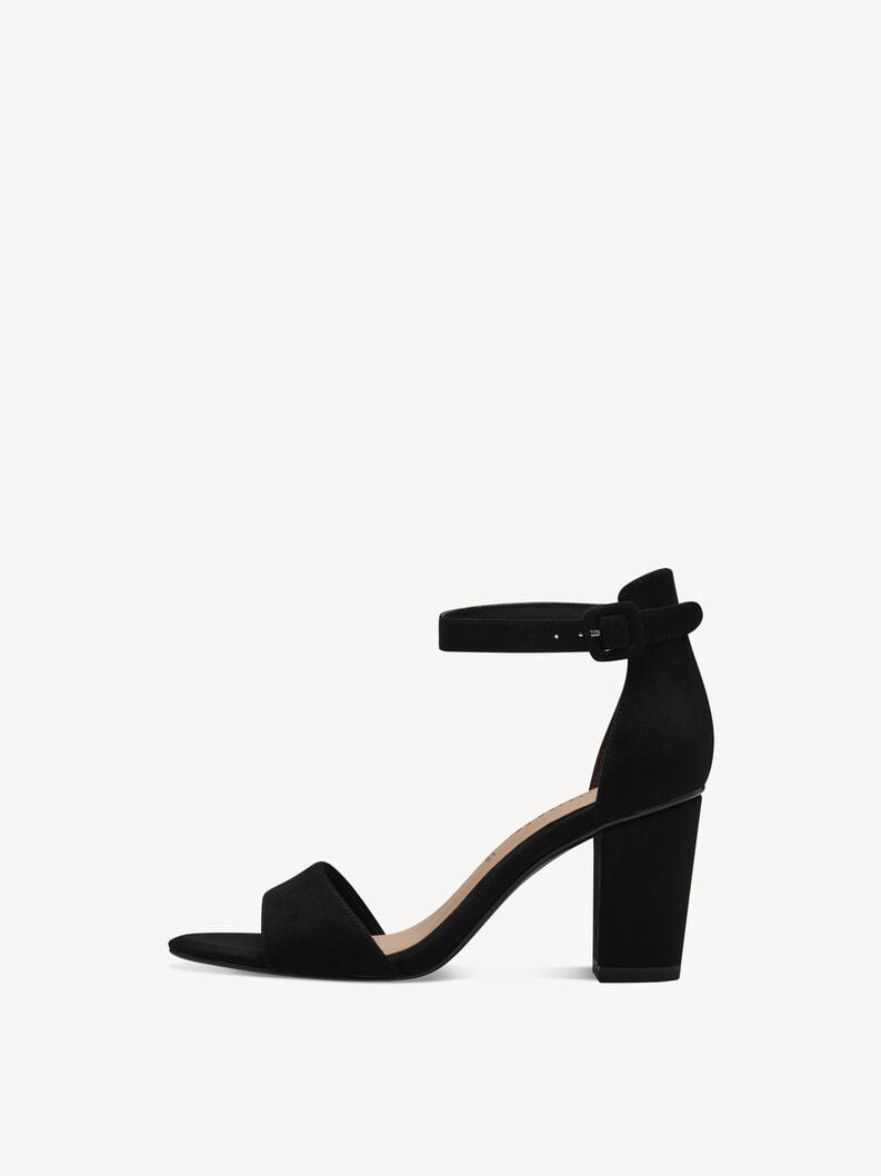 sandalo con tacco - nero 1-28396-42-001 compra tamaris sandali online