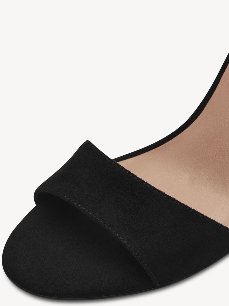 sandalo con tacco - nero 1-28396-42-001 compra tamaris sandali online
