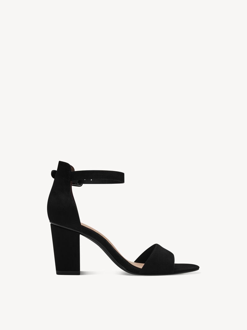 sandalo con tacco - nero 1-28396-42-001 compra tamaris sandali online