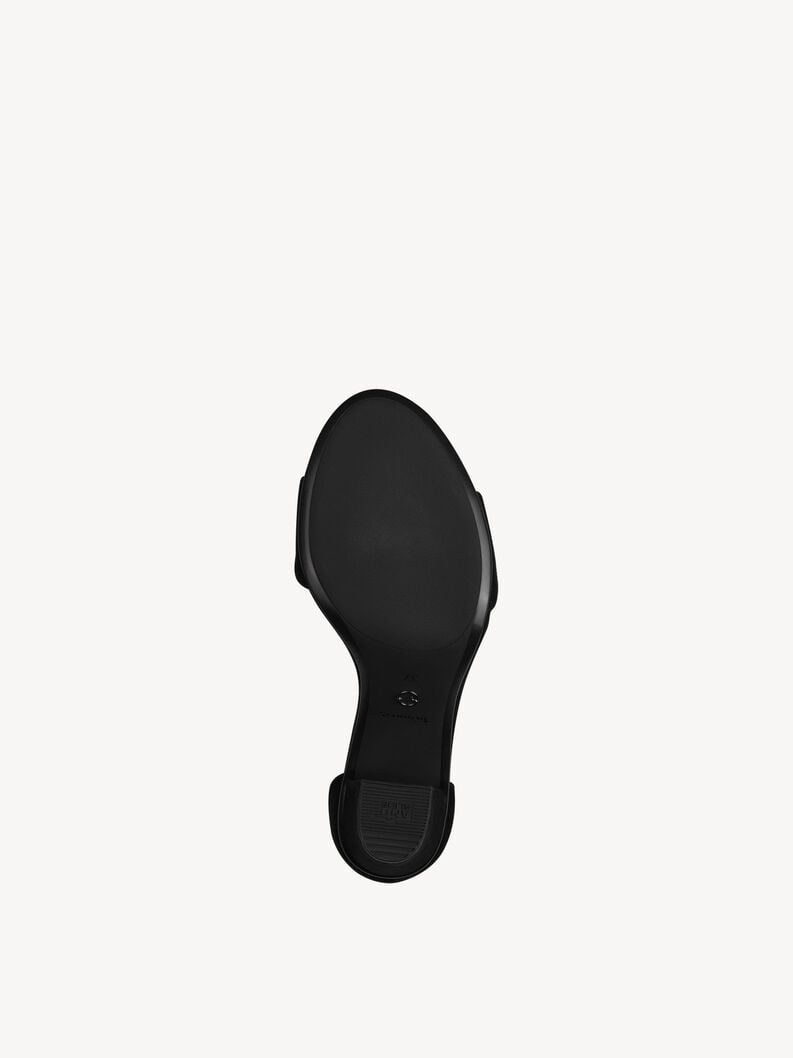sandalo con tacco - nero 1-28396-42-001 compra tamaris sandali online