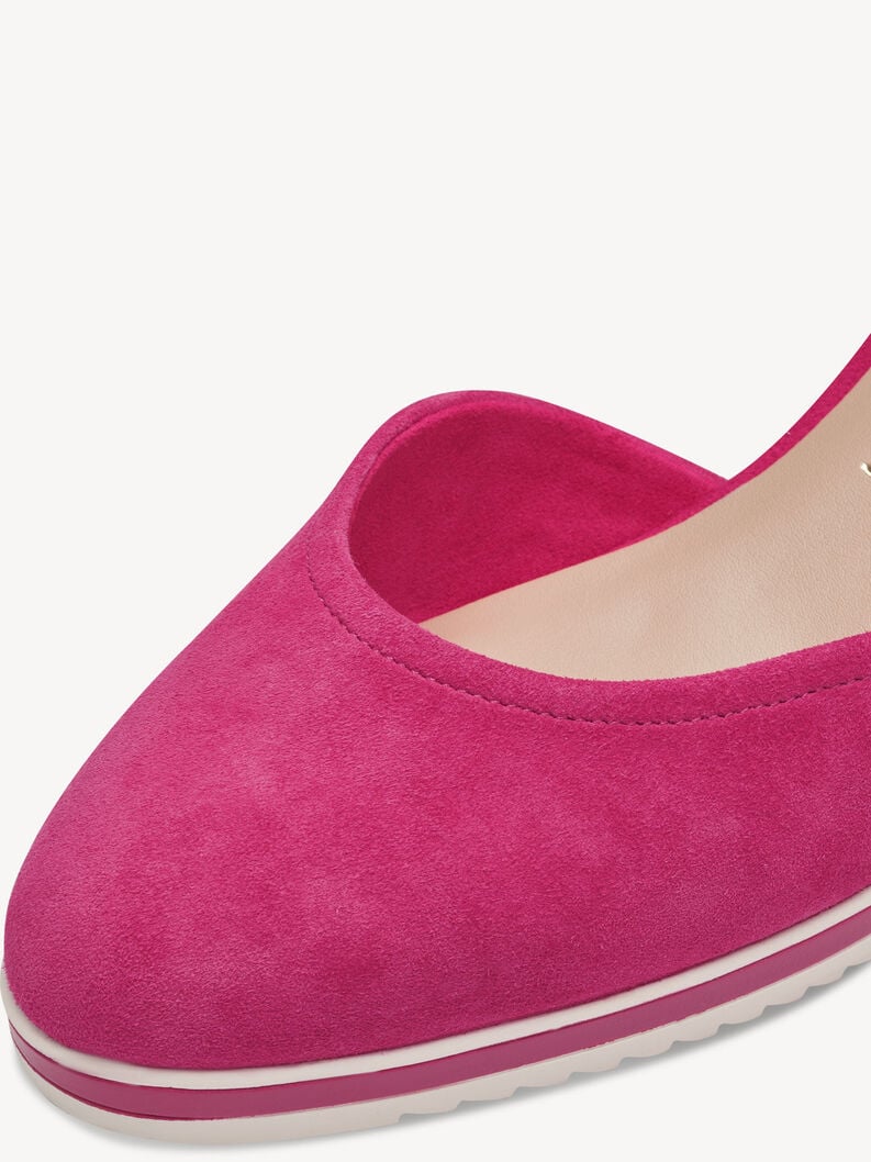 pelle wedge pompe - rosa 1-22309-42-513 compra tamaris pompe online