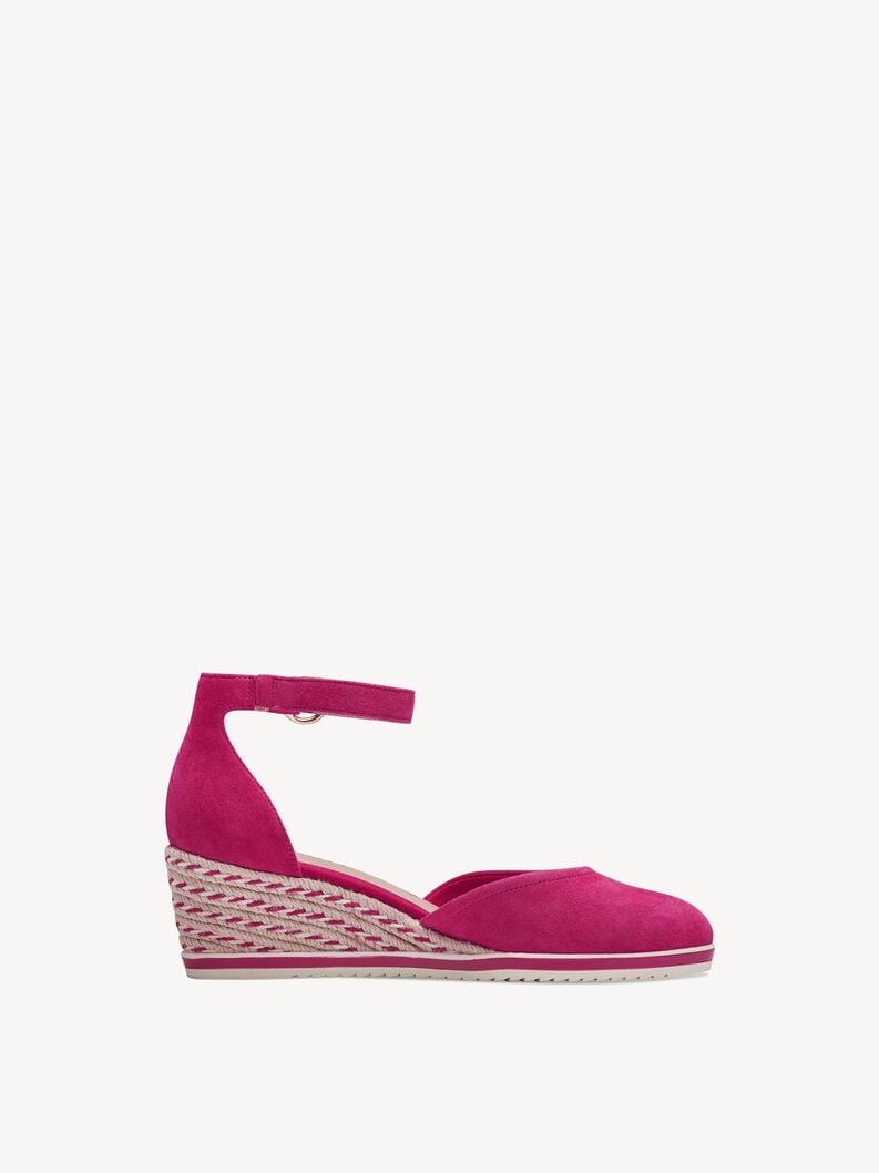 pelle wedge pompe - rosa 1-22309-42-513 compra tamaris pompe online
