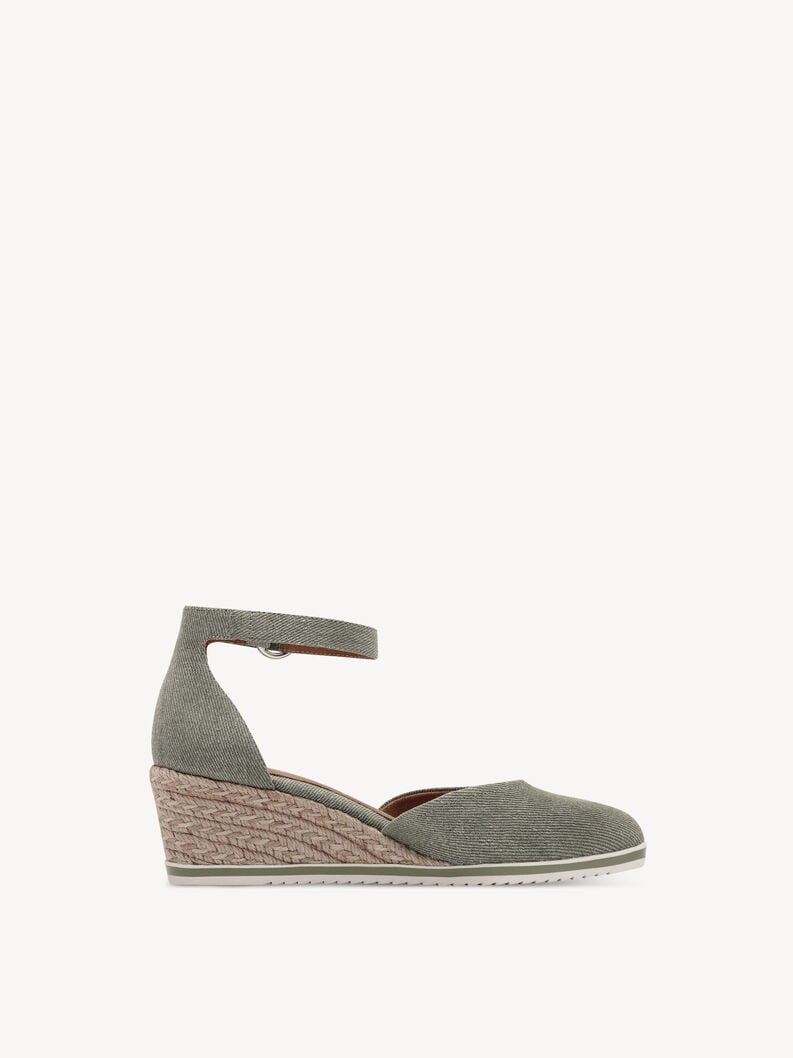 wedge pompe - verde 1-22319-44-771 compra tamaris pompe online