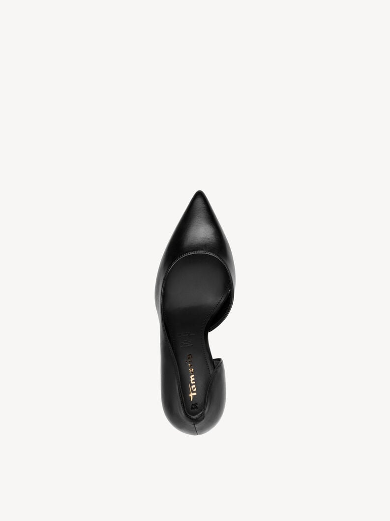 décolletés in pelle - nero 1-22429-46-001 compra tamaris pompe online