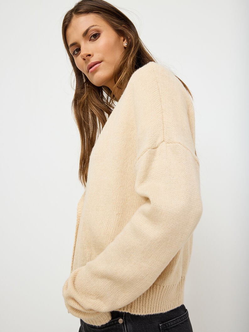 cardigan - beige taw0758-70034 compra tamaris maglie online