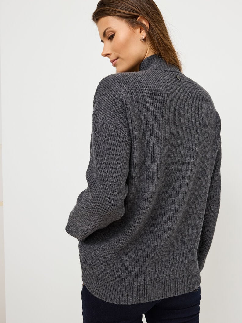 pullover a maglia - grigio taw0828-80051 compra tamaris pullover cardigan online