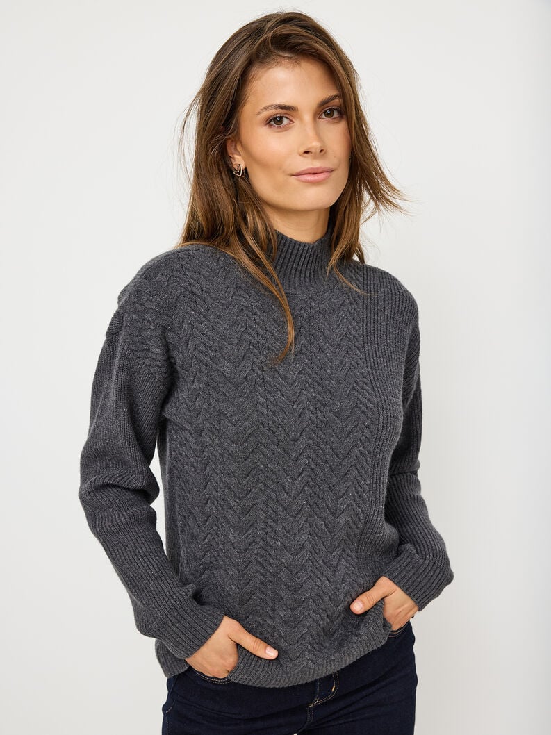 pullover a maglia - grigio taw0828-80051 compra tamaris pullover cardigan online