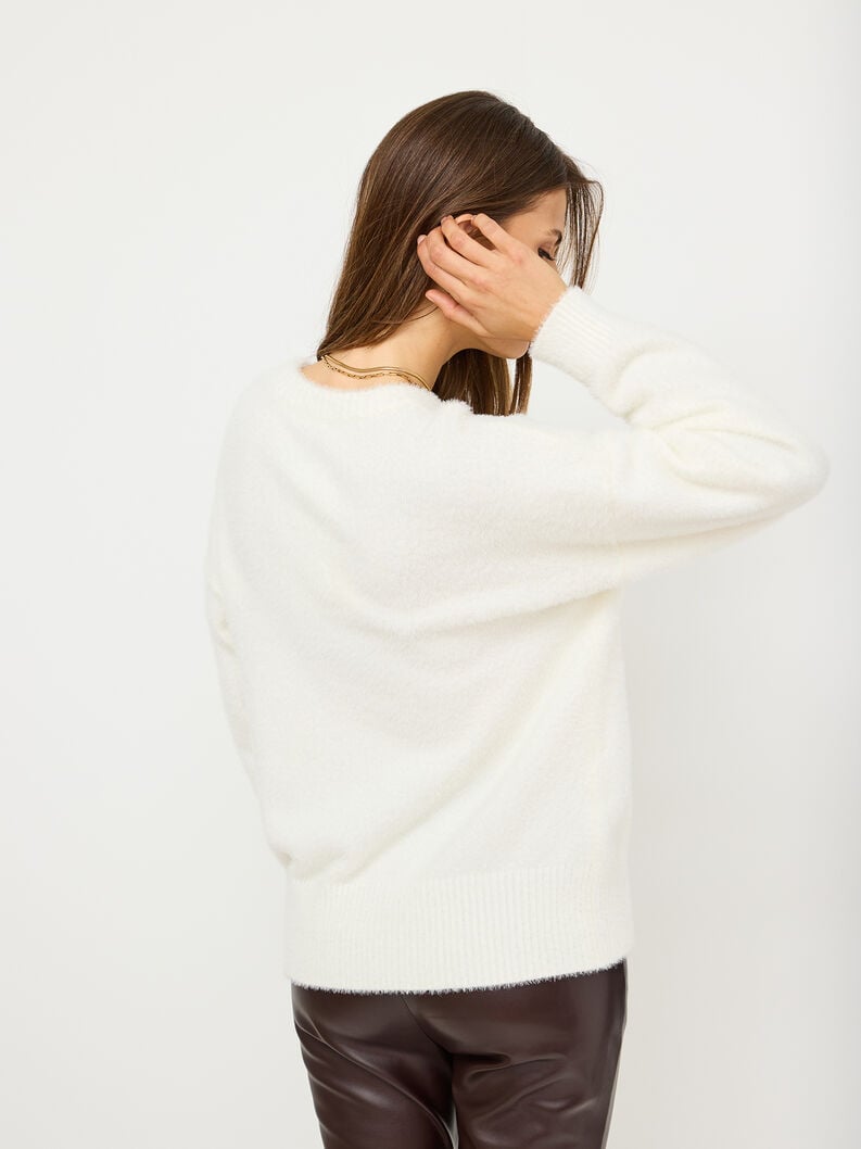 pullover a maglia - bianco taw0829-10024 compra tamaris pullover cardigan online