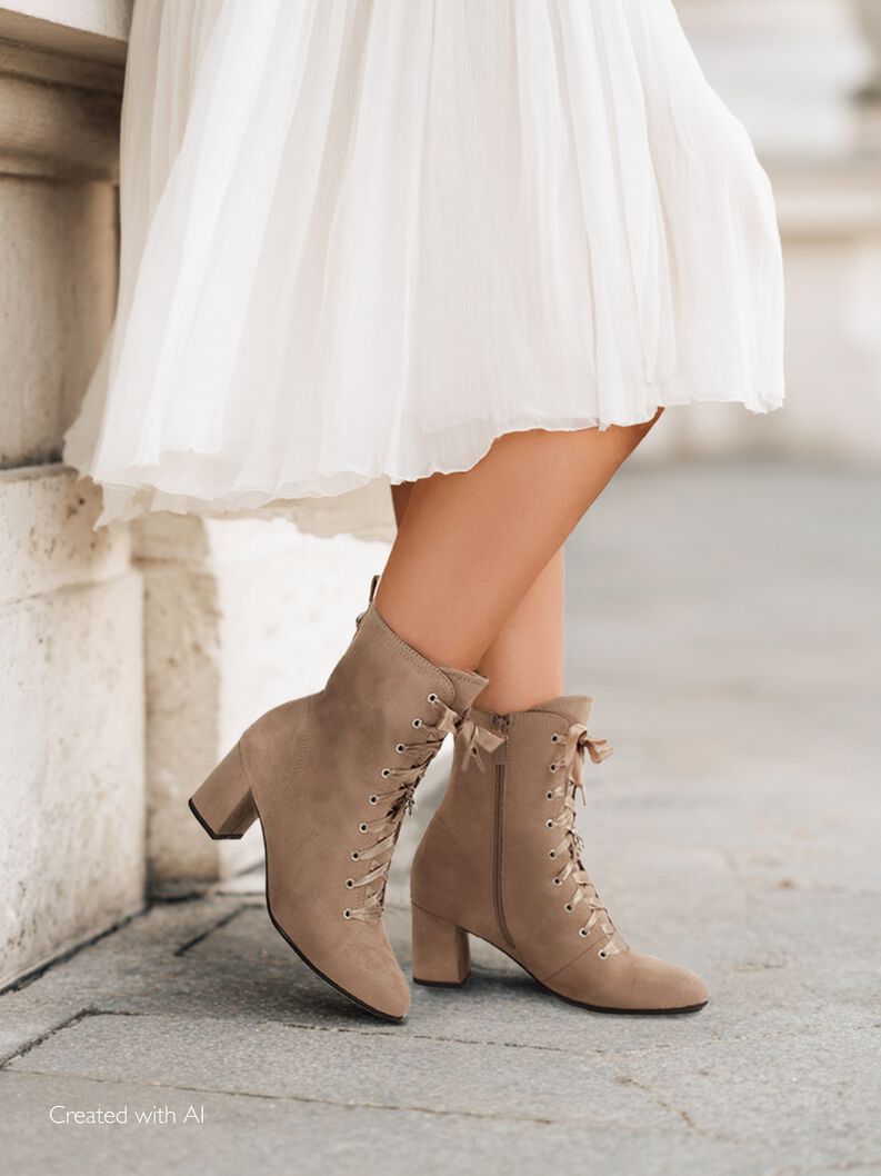 bootie - beige 1-25121-41-341 compra tamaris stivaletti online