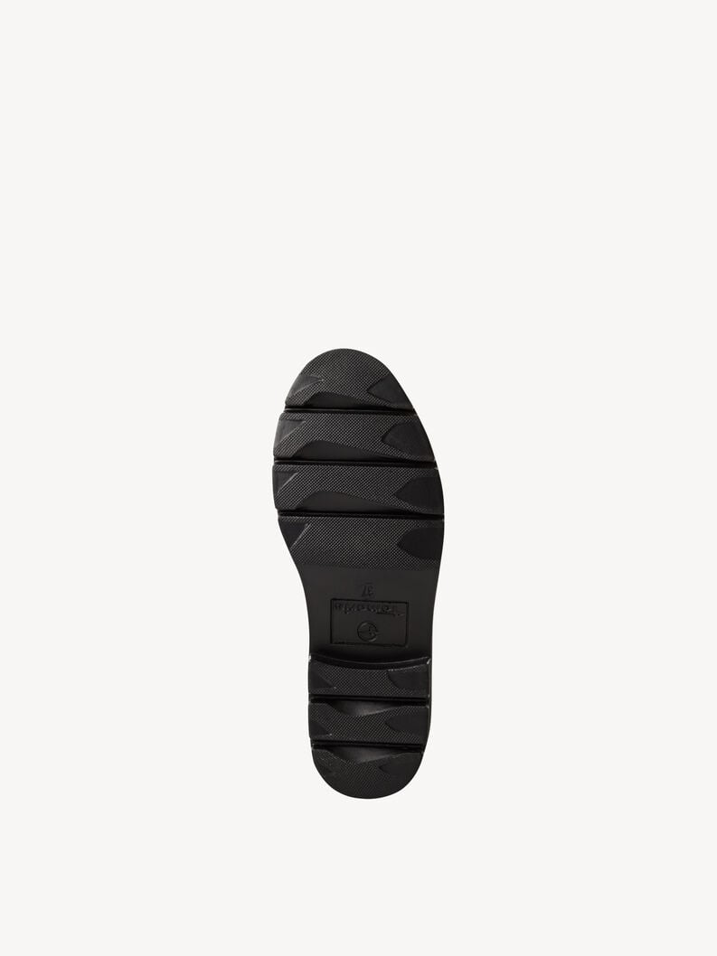 bootie in pelle - nero 1-25216-45-001 compra tamaris stivaletti online