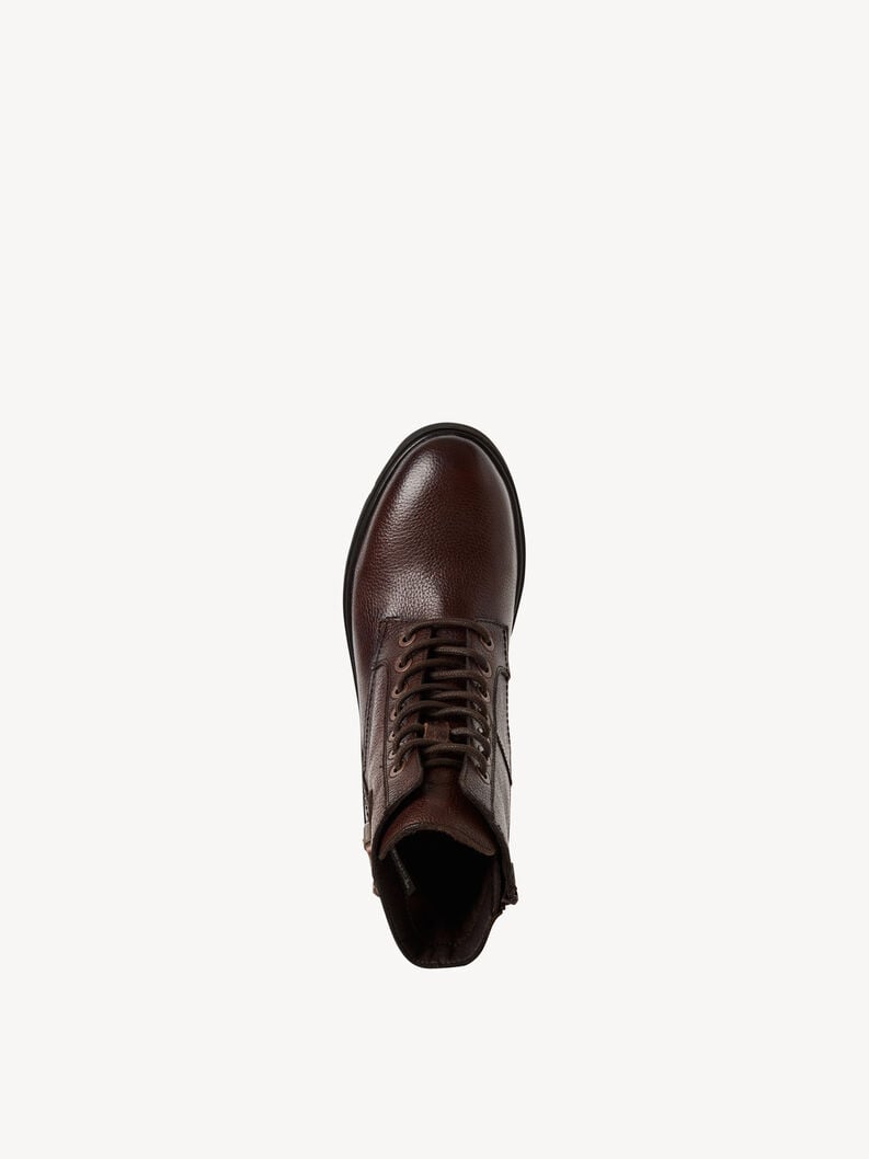 bootie in pelle - marrone 1-25216-45-304 compra tamaris stivaletti online