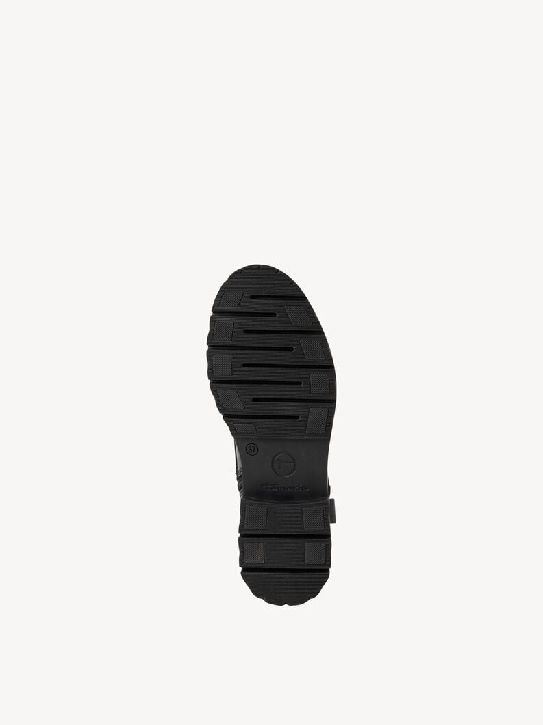 bootie in pelle - nero 1-25217-45-003 compra tamaris stivaletti online