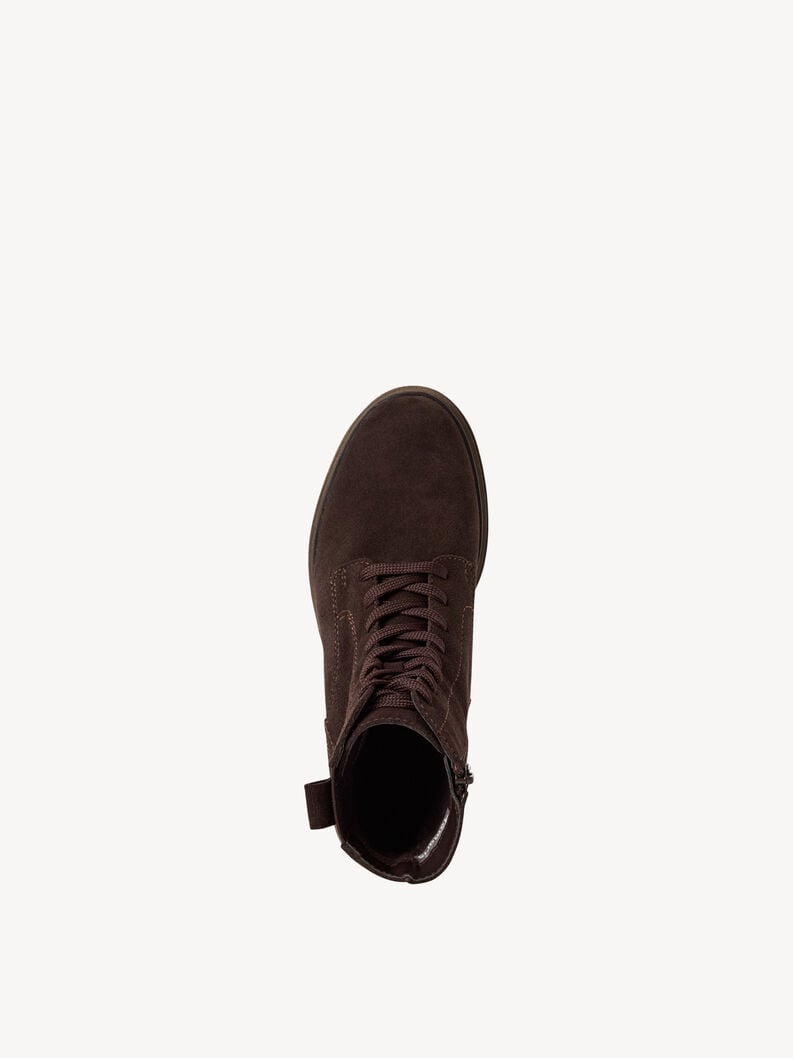 bootie in pelle - marrone 1-25217-45-304 compra tamaris stivaletti online