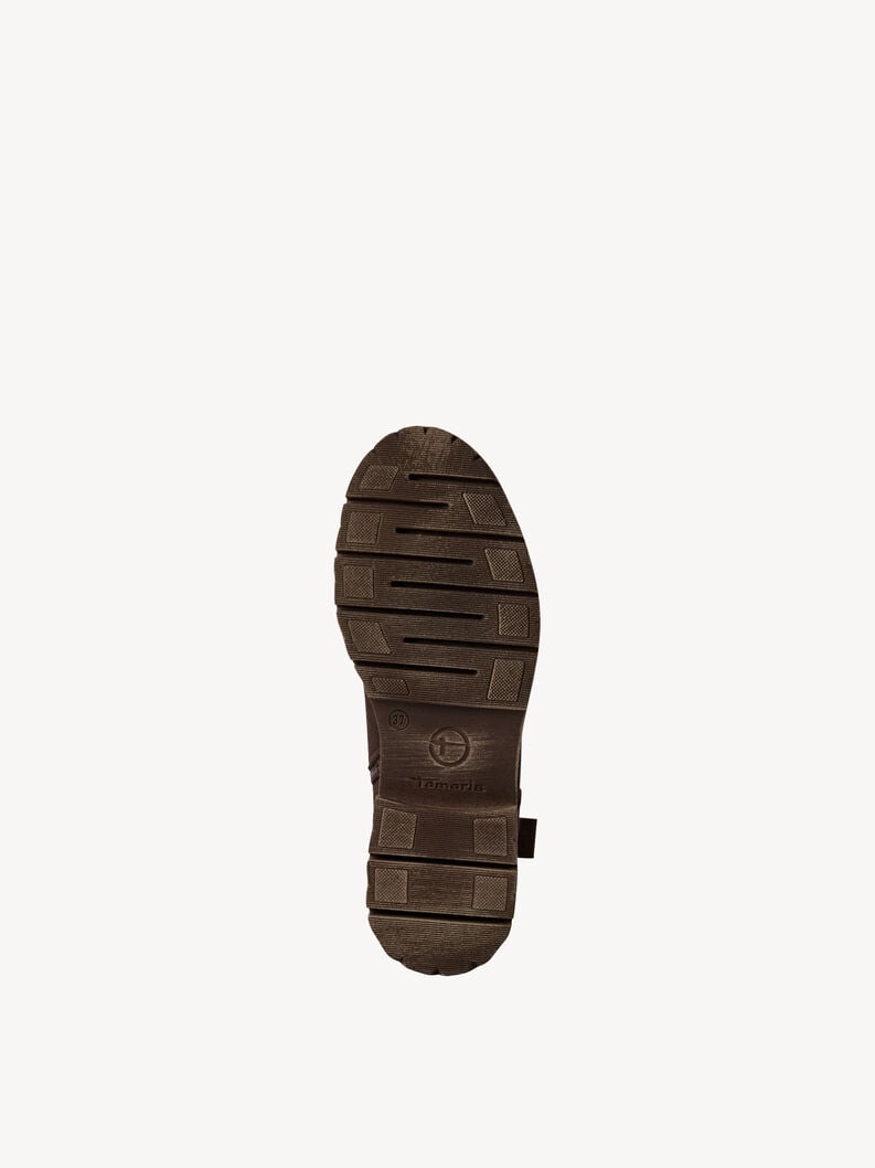 bootie in pelle - marrone 1-25217-45-304 compra tamaris stivaletti online