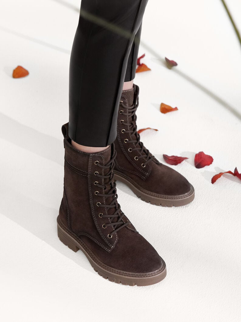 bootie marrone 1-25223-43-304 compra tamaris stivaletti online