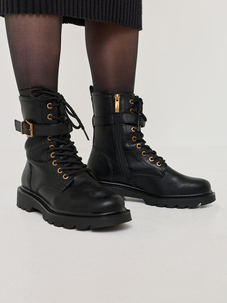 bootie nero 1-25228-45-001 compra tamaris stivaletti online