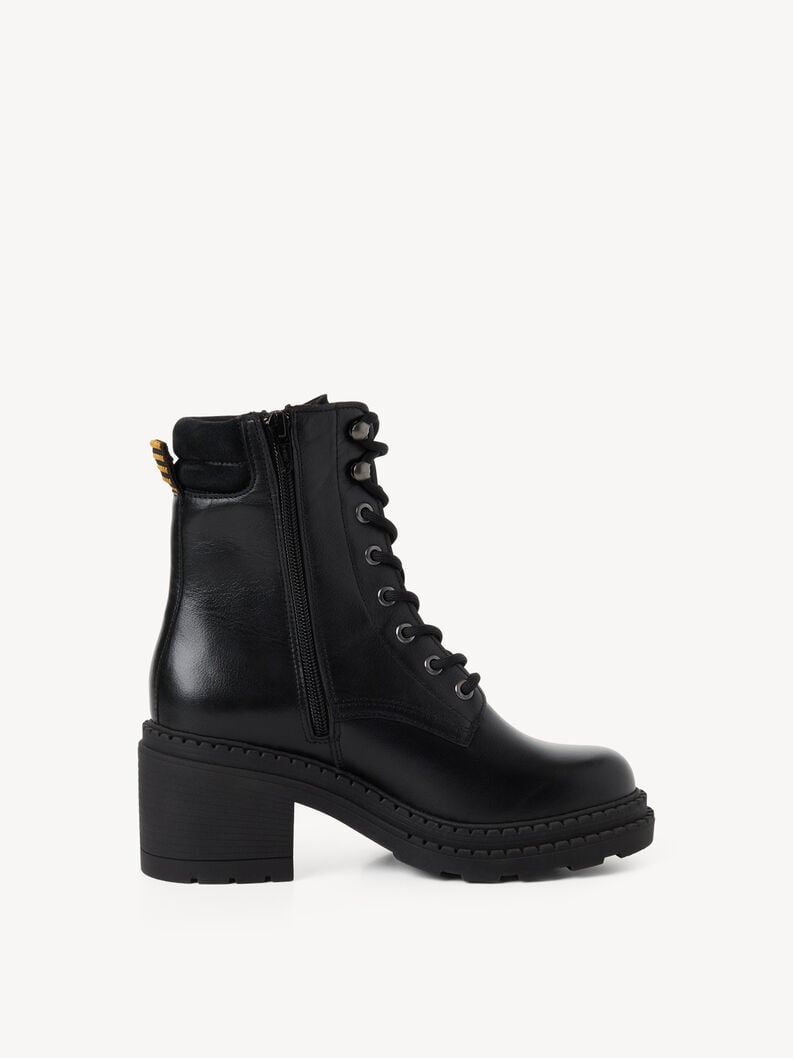 bootie in pelle - nero 1-25294-45-003 compra tamaris stivaletti online