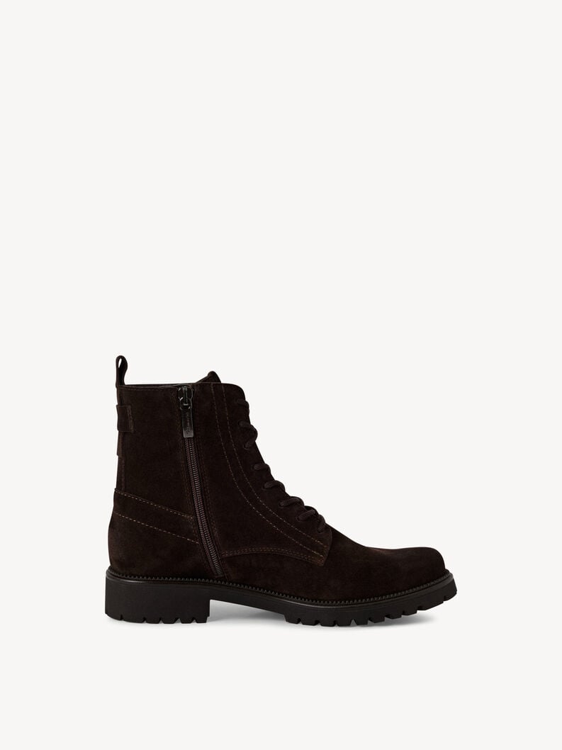bootie in pelle - marrone 1-25402-43-347 compra tamaris stivaletti online