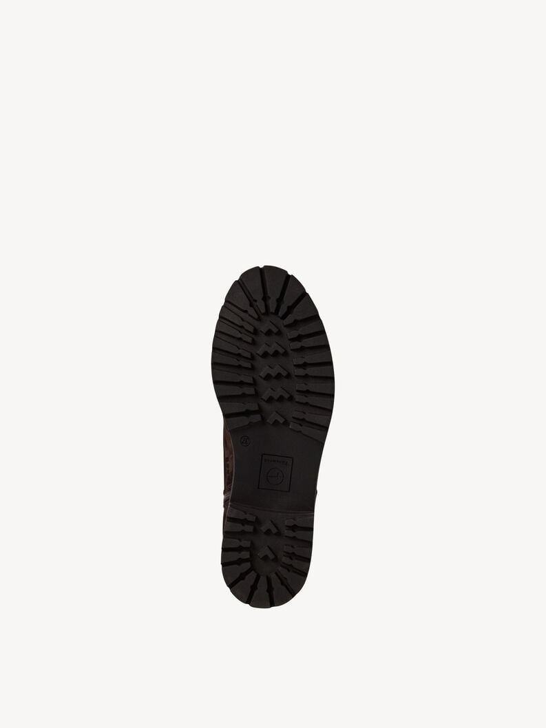 bootie in pelle - marrone 1-25402-43-347 compra tamaris stivaletti online