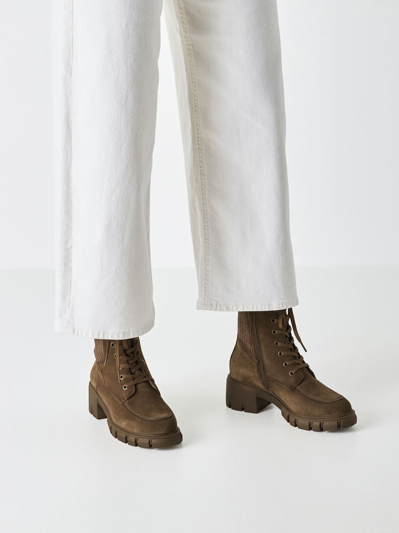bootie marrone 1-25972-45-310 compra tamaris stivaletti online