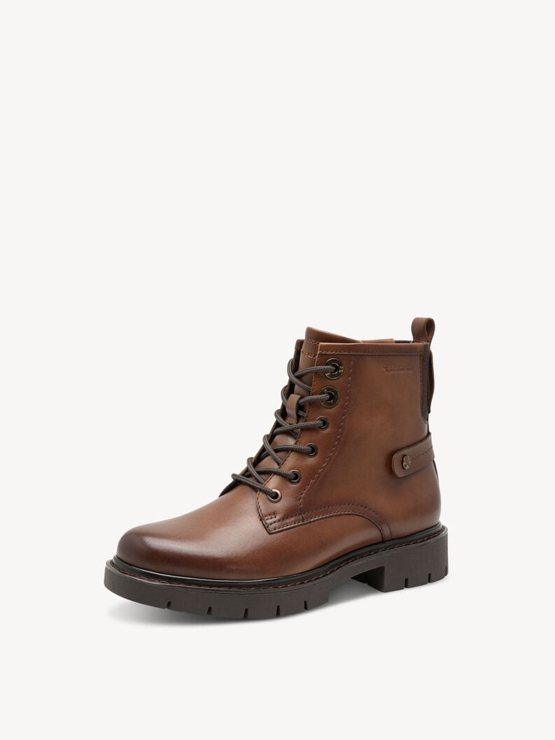 bootie marrone 8-85203-45-305 compra tamaris ampia stivaletti online