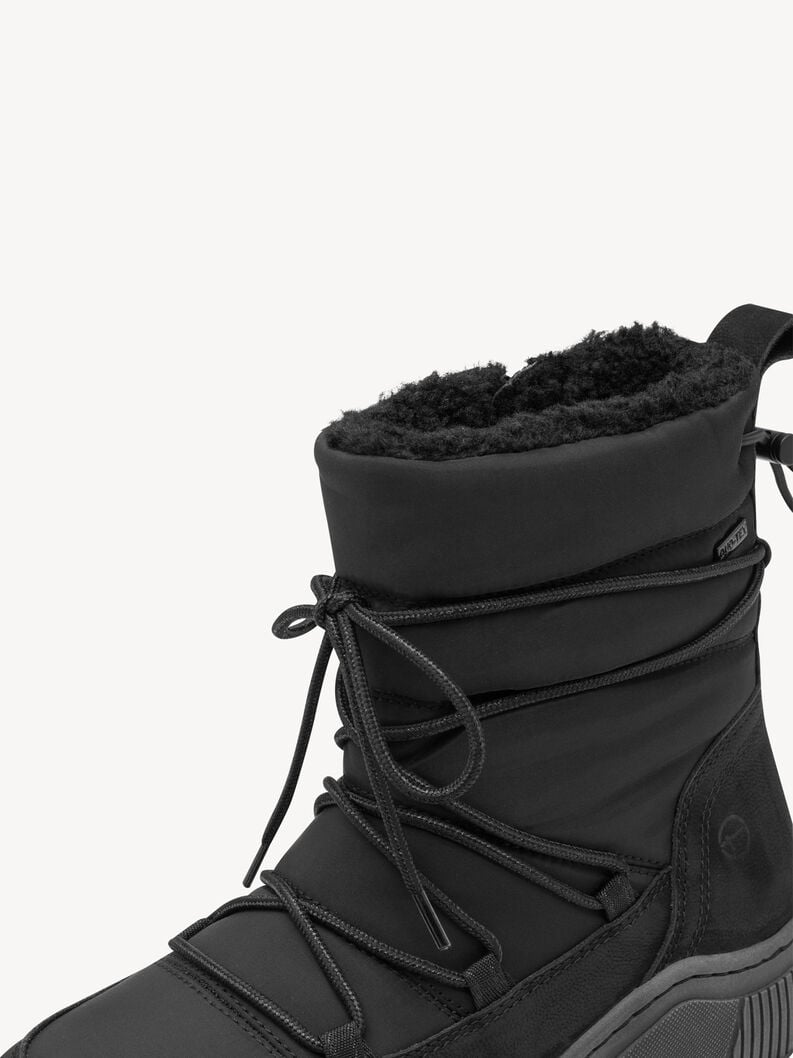 bootie nero fodera calda 8-86201-43-001 compra tamaris foderato ampia boots online