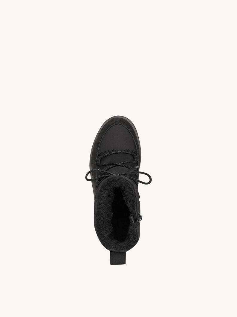 bootie nero fodera calda 8-86201-43-001 compra tamaris foderato ampia boots online