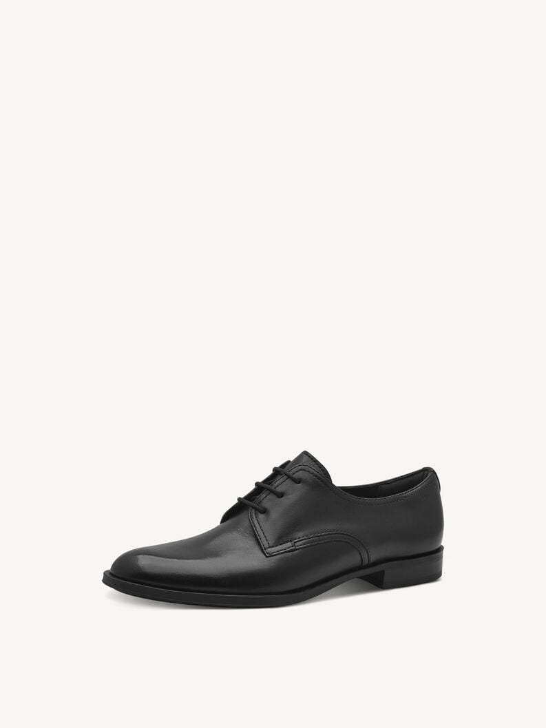 in pelle scarpe basse - nero 1-23201-44-001 compra tamaris scarpe basse pantofole online