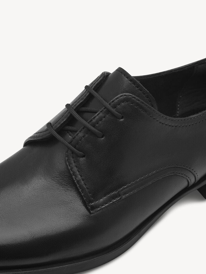 in pelle scarpe basse - nero 1-23201-44-001 compra tamaris scarpe basse pantofole online