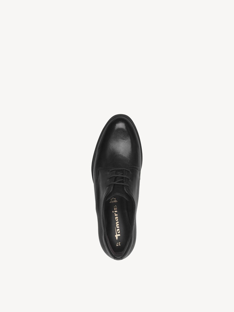 in pelle scarpe basse - nero 1-23201-44-001 compra tamaris scarpe basse pantofole online