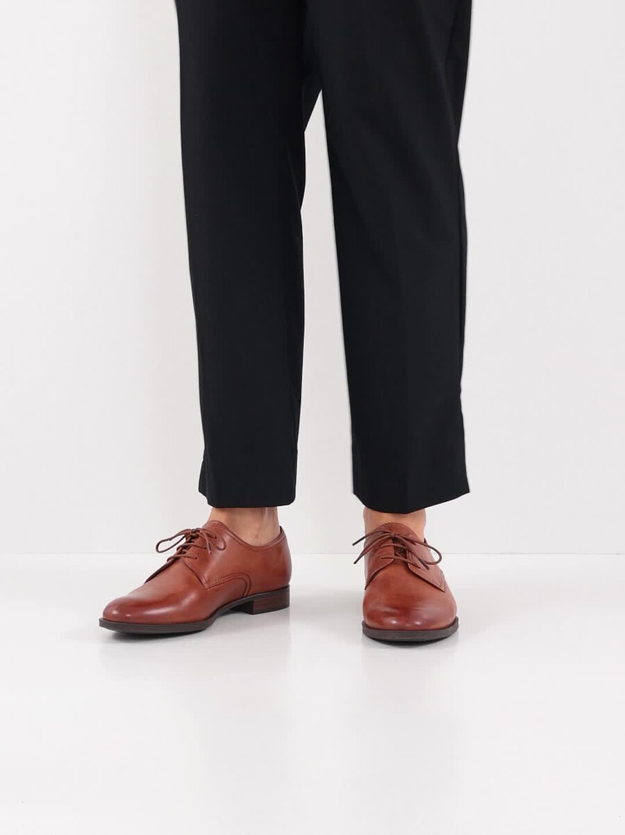 in pelle scarpe basse - marrone 1-23201-44-305 compra tamaris scarpe basse pantofole online