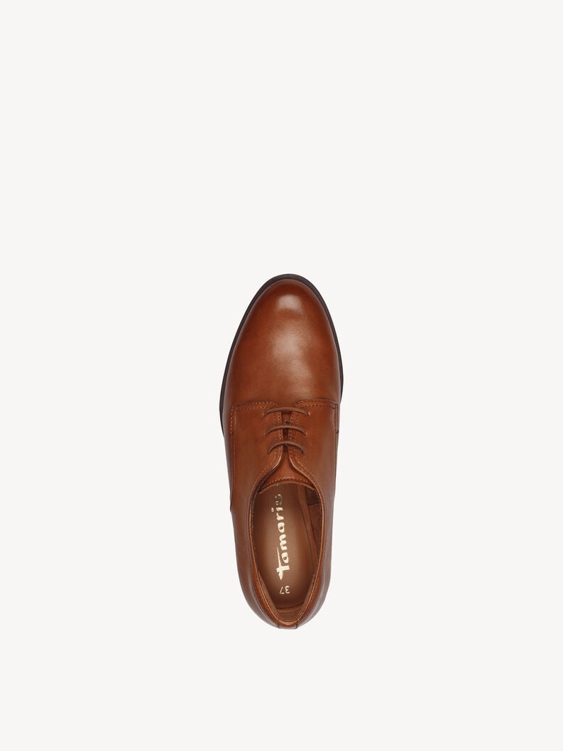 in pelle scarpe basse - marrone 1-23201-44-305 compra tamaris scarpe basse pantofole online