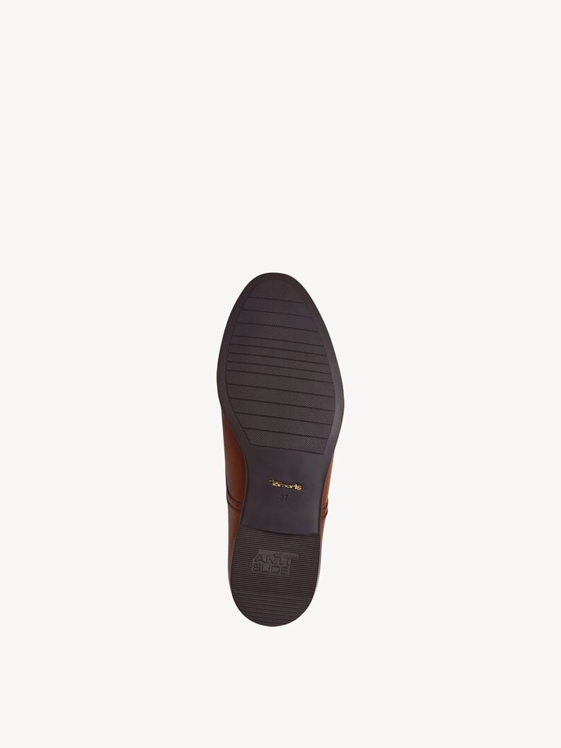 in pelle scarpe basse - marrone 1-23201-44-305 compra tamaris scarpe basse pantofole online
