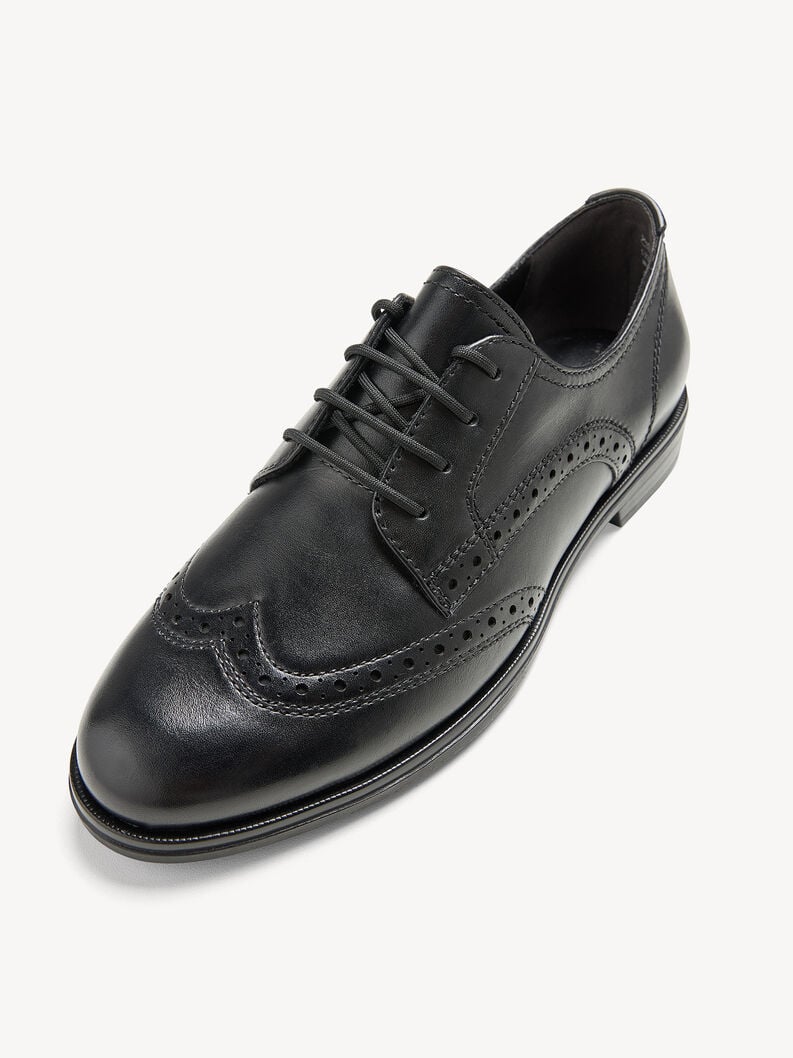 in pelle scarpe basse - nero 1-23290-43-003 compra tamaris scarpe basse pantofole online