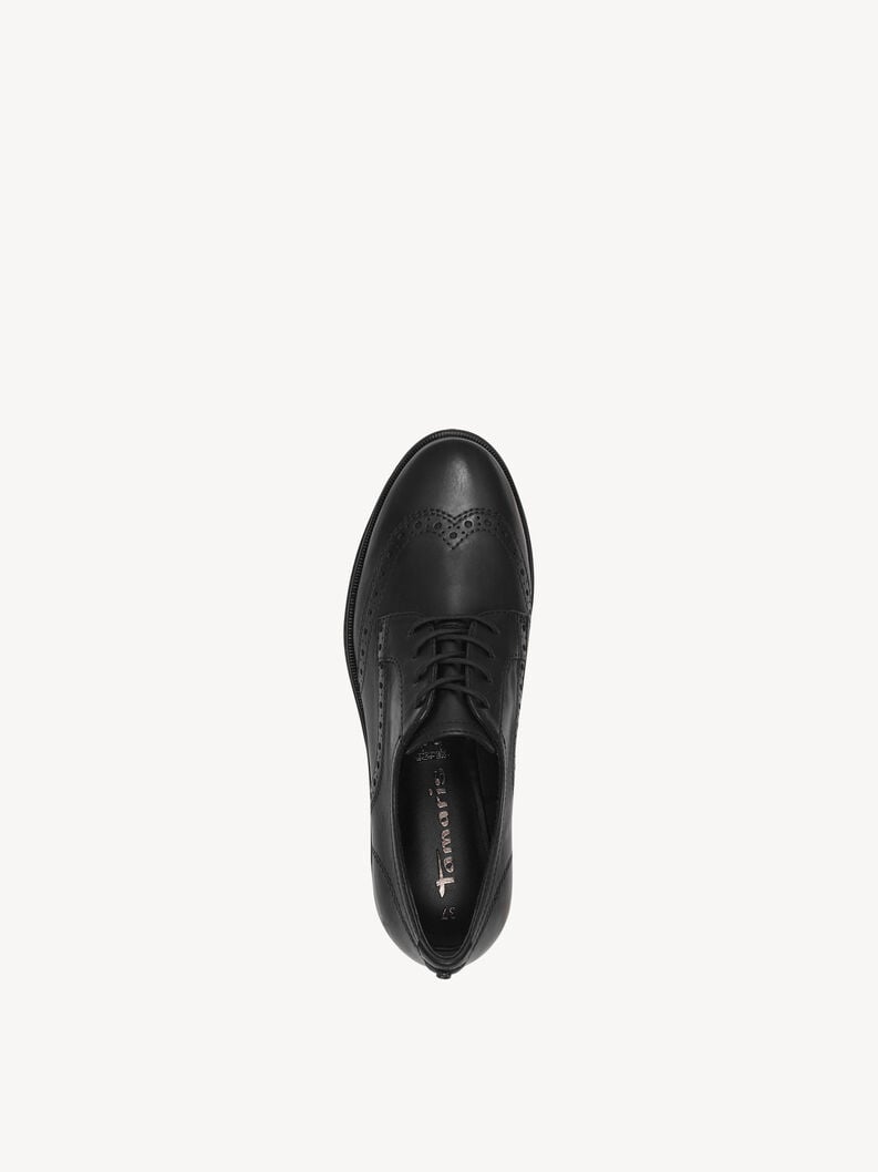 in pelle scarpe basse - nero 1-23290-43-003 compra tamaris scarpe basse pantofole online