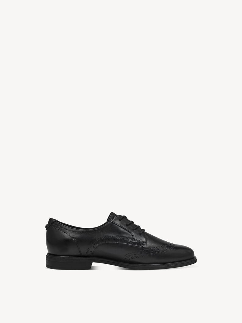 in pelle scarpe basse - nero 1-23290-43-003 compra tamaris scarpe basse pantofole online
