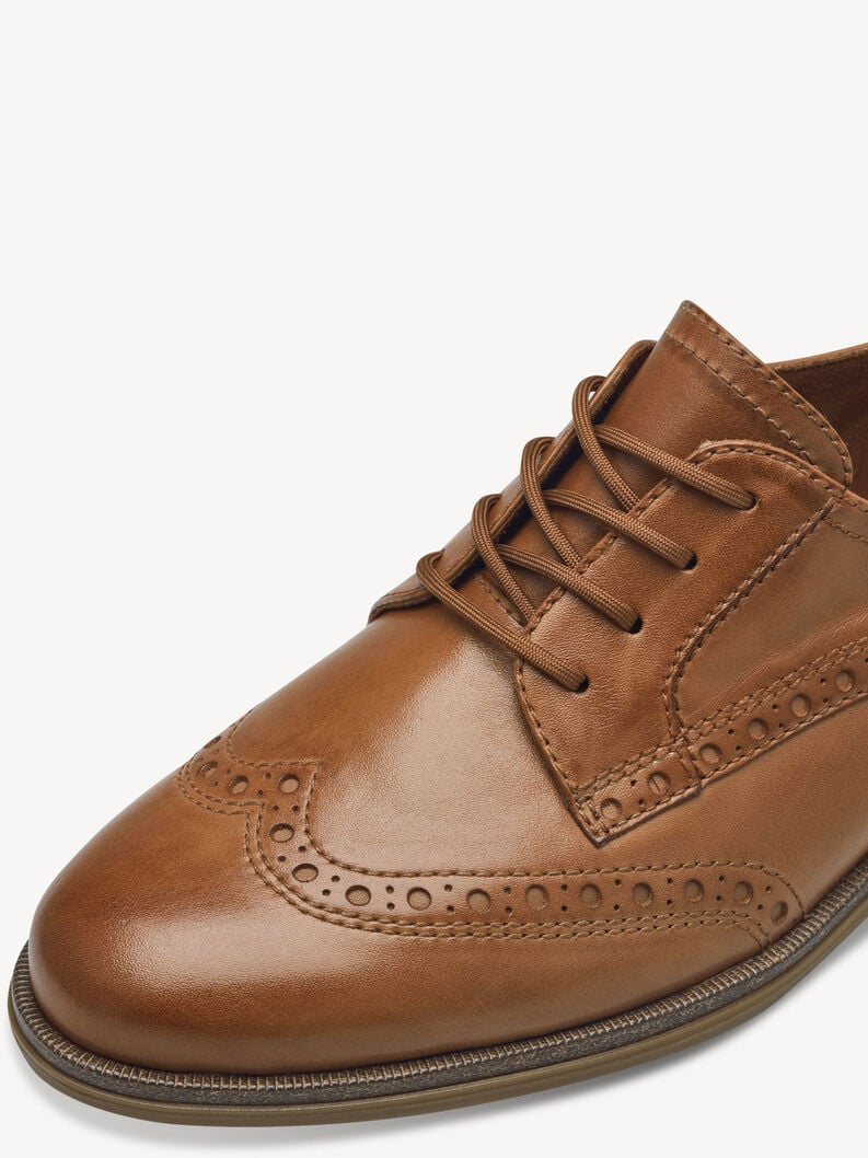 in pelle scarpe basse - marrone 1-23290-43-444 compra tamaris scarpe basse pantofole online