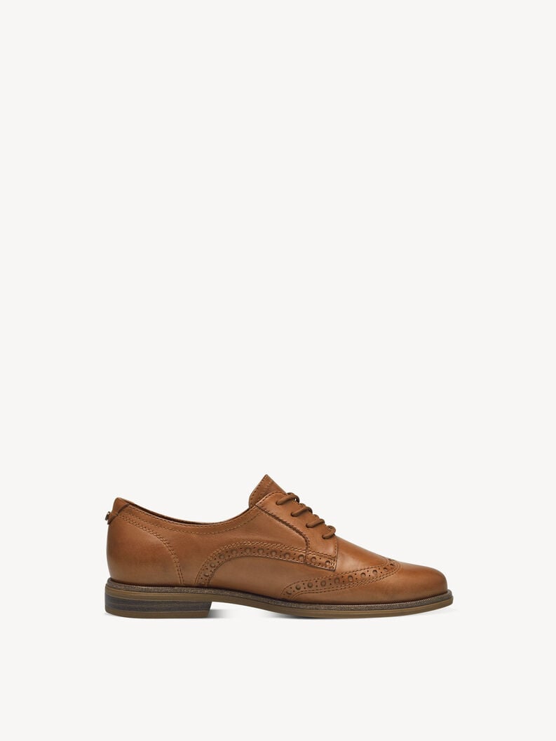 in pelle scarpe basse - marrone 1-23290-43-444 compra tamaris scarpe basse pantofole online