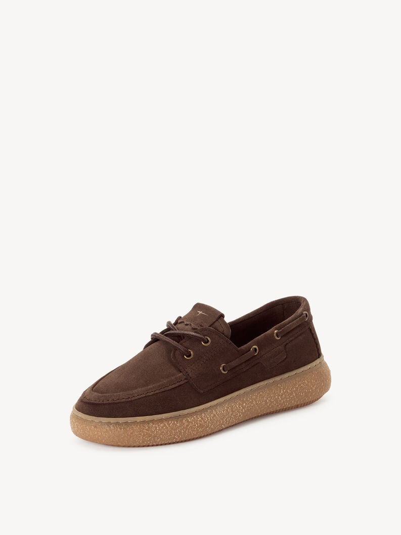 mocassino in pelle - marrone 1-23744-45-304 compra tamaris online